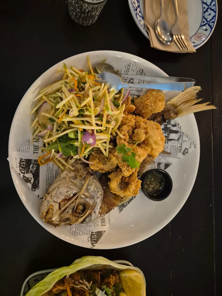 Fried Fish, Holy Basil Parramatta