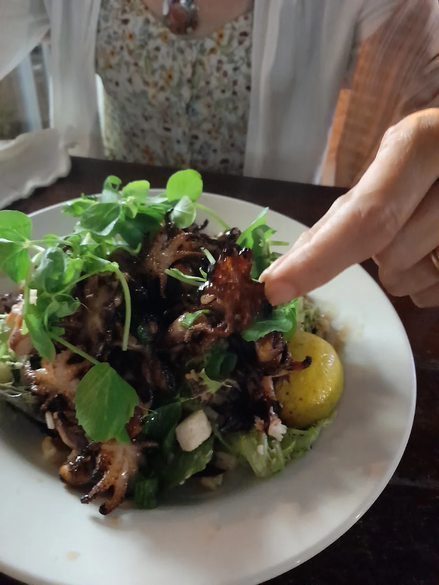 Charred Baby Octopus Salad