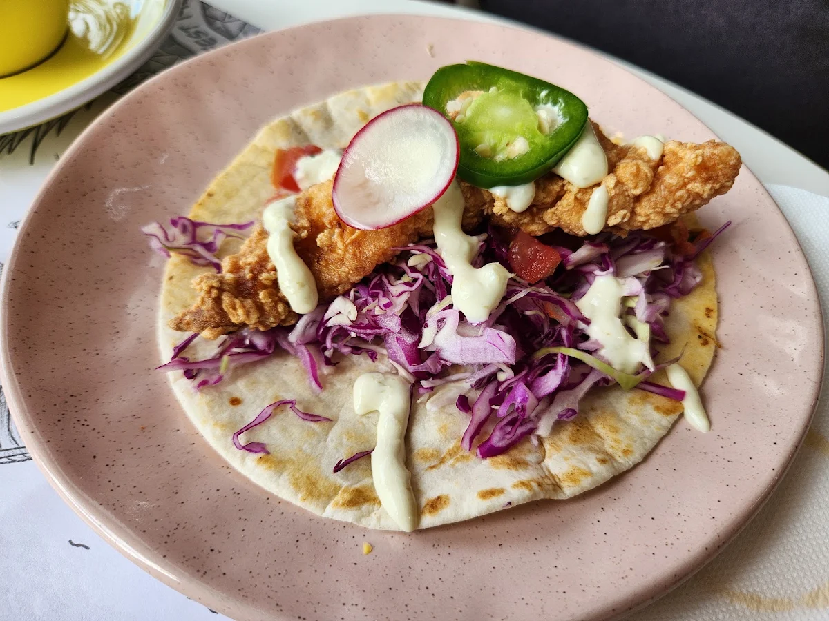 Kids DIY Tacos Battered Fish