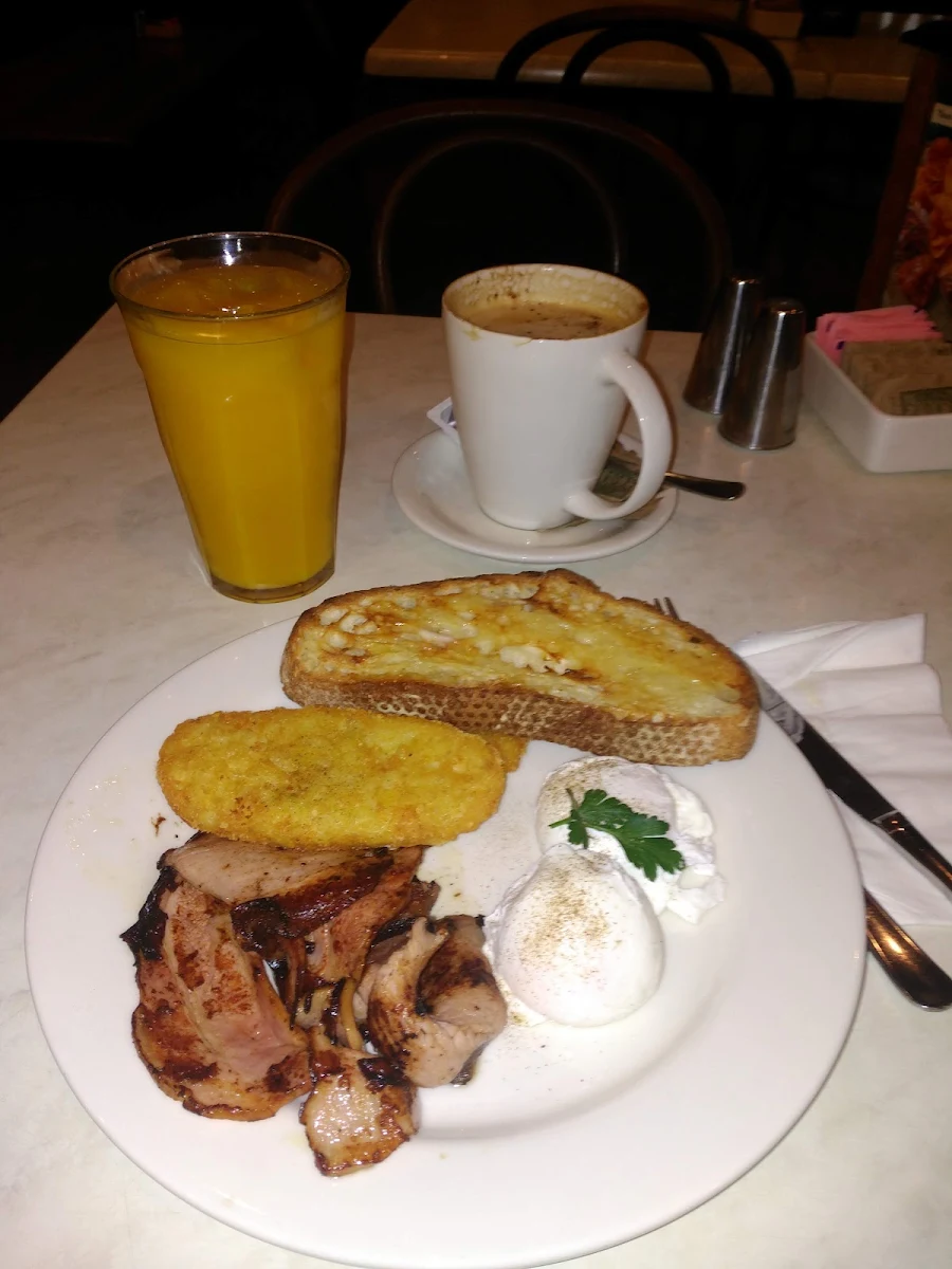 Bacon Egg and Sourdough Toast