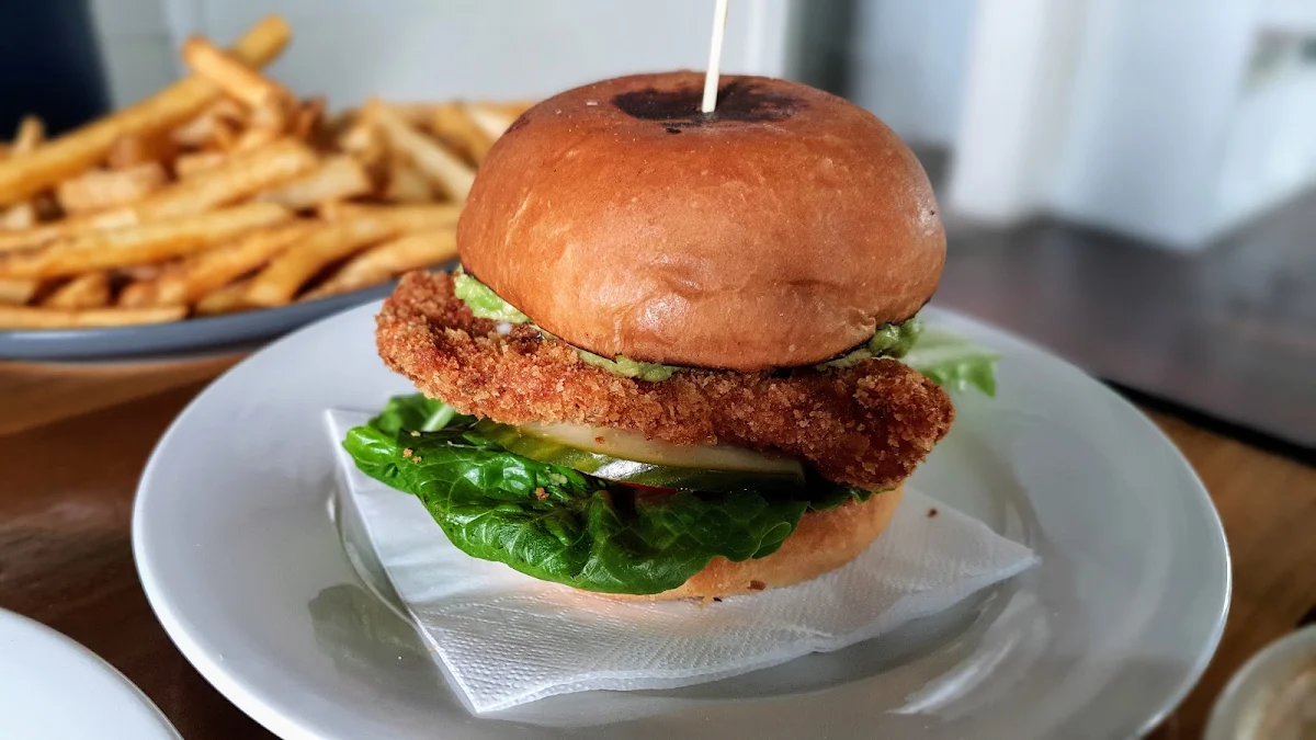 Chicken Schnitzel Burger