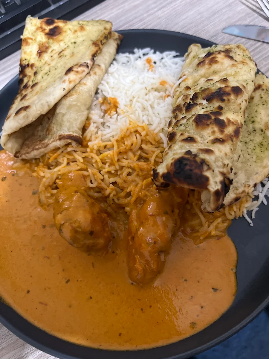 Half Butter Chicken & Rice