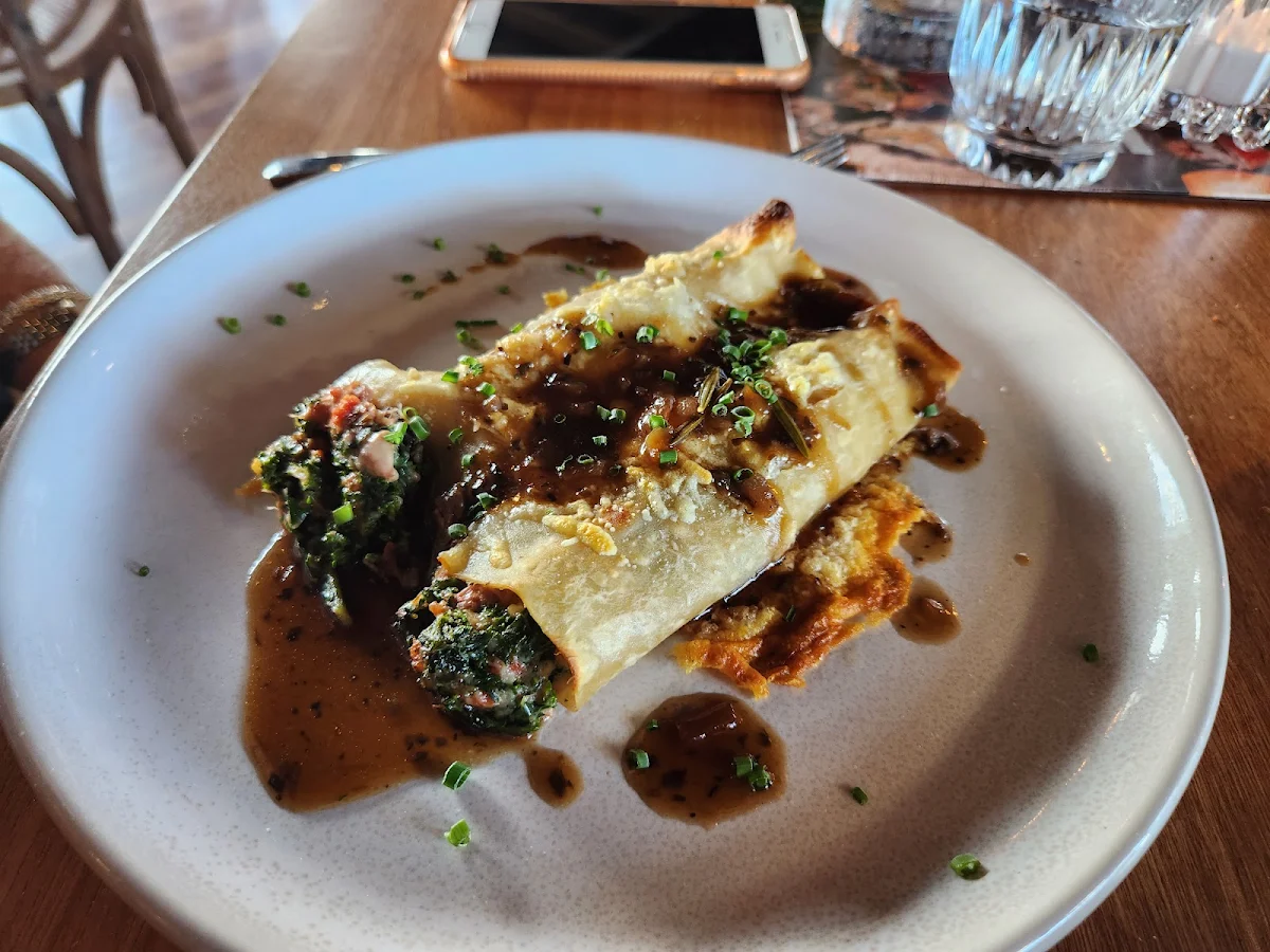 Roasted Lamb Cannelloni, Balboa Italian Restaurant