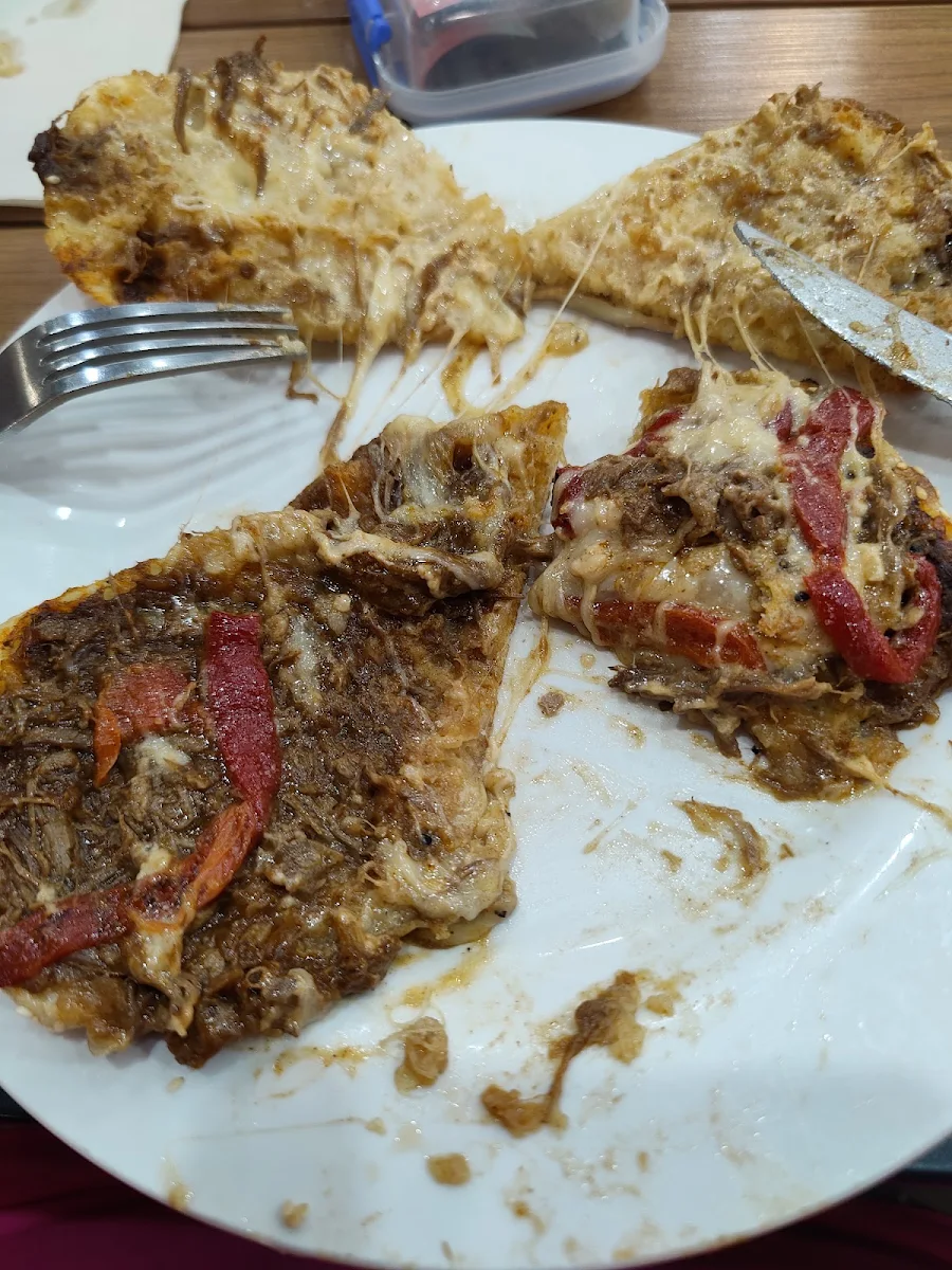 Pulled Pork Turkish Bread
