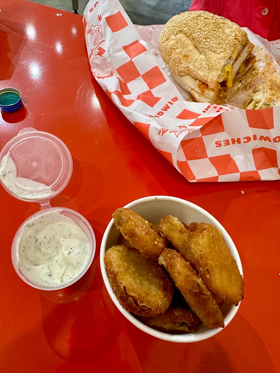 Glazed Chicken, Saul’s Sandwiches