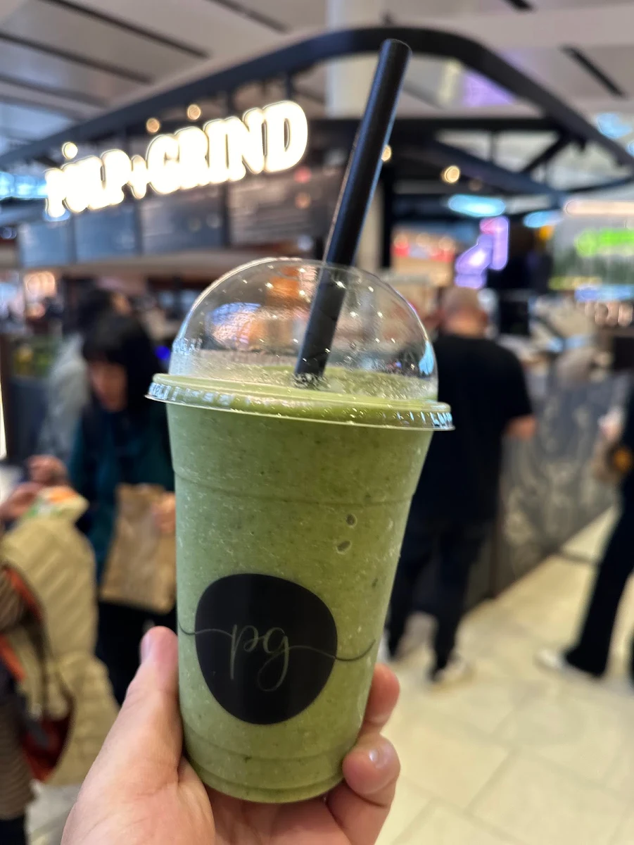 Highlights, Pulp & Grind Sydney International Airport