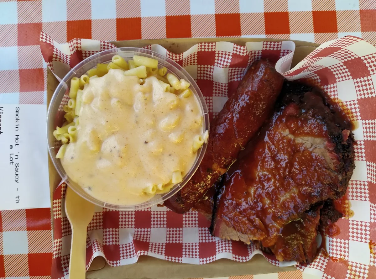 2 Meat Plate, The Lot - Smokehouse & Beer Garden