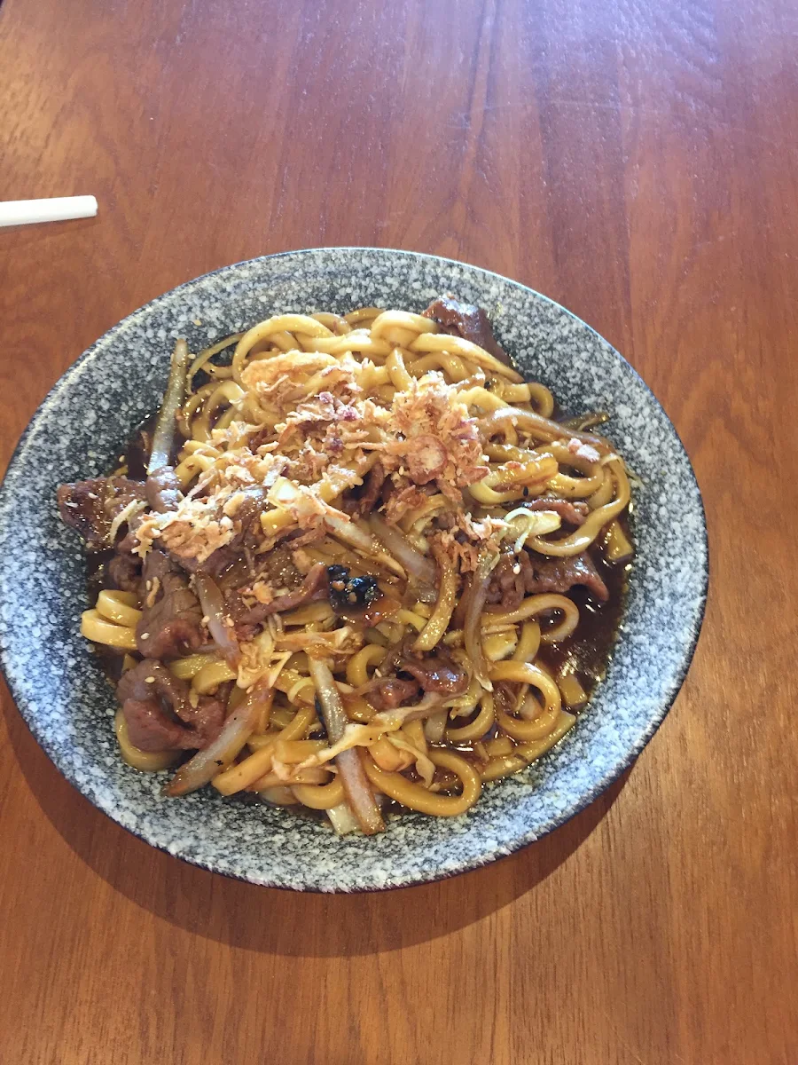 Black Bean and Beef Noodles