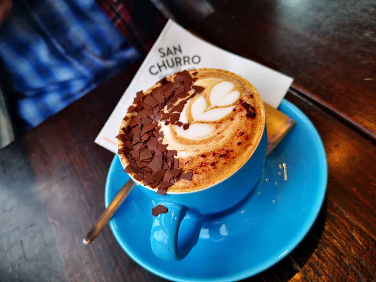 Cappuccino, San Churro Marion