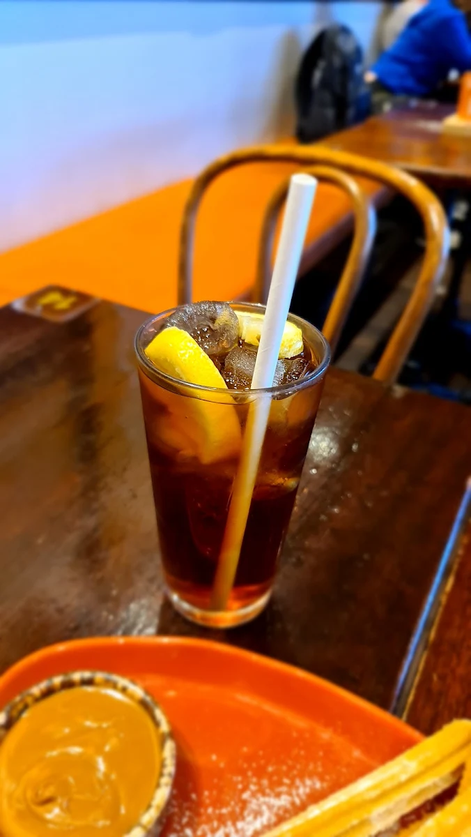 Lemon Tea, San Churro Marion