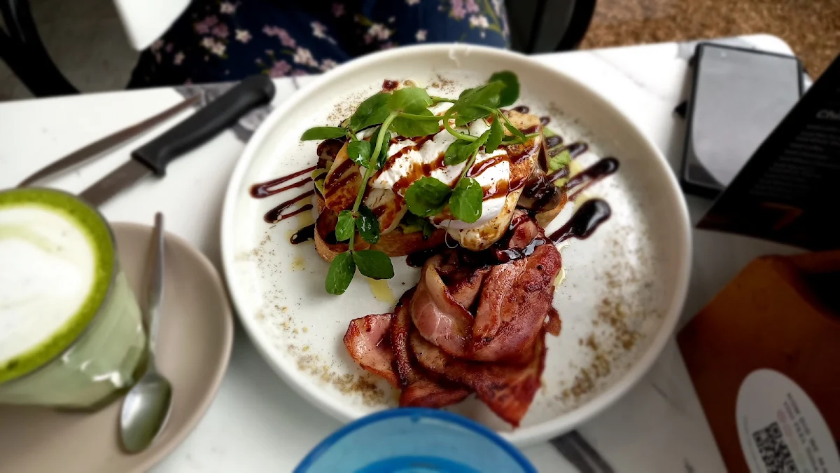 Haloumi Stack, The T-Spoon Cafe Kingswood