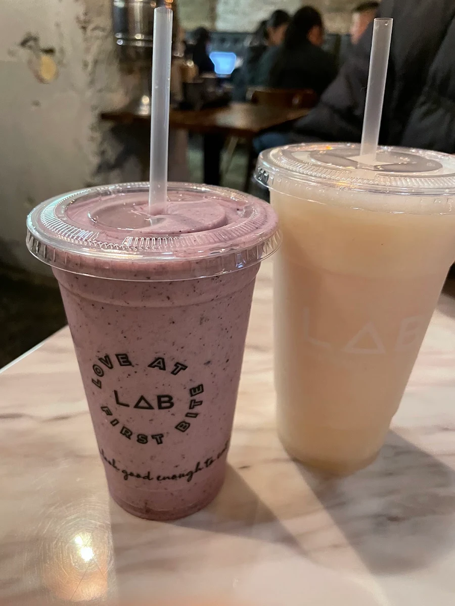 Iced Taro Latte