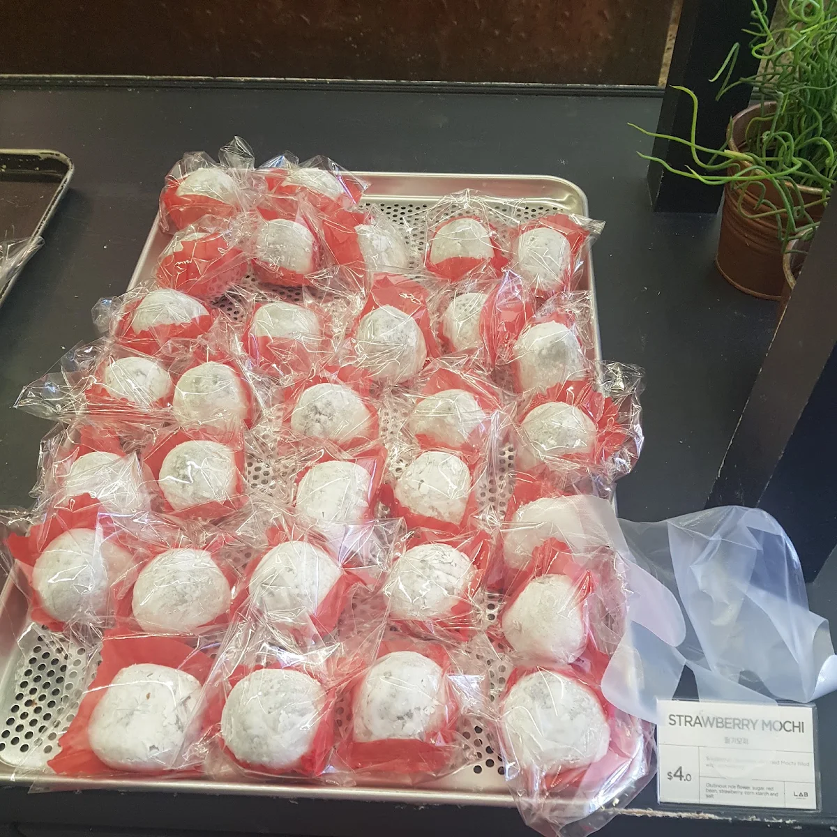 Strawberry Mochi