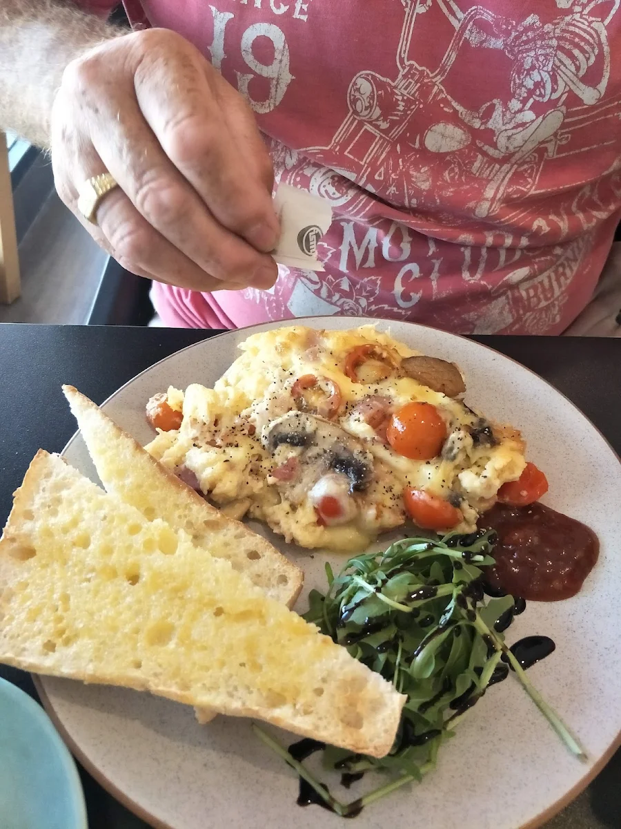 Truffle Mushroom Omelette
