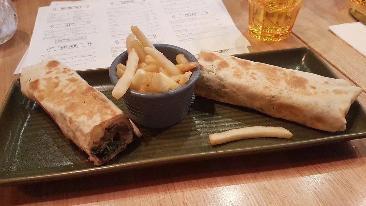 Beef Shawarma with Chips