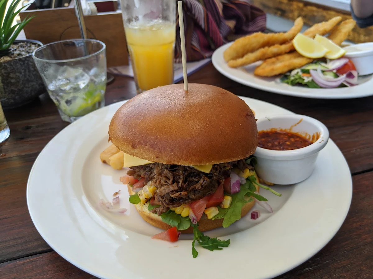 Brisket Burger, Pelican Waters Tavern