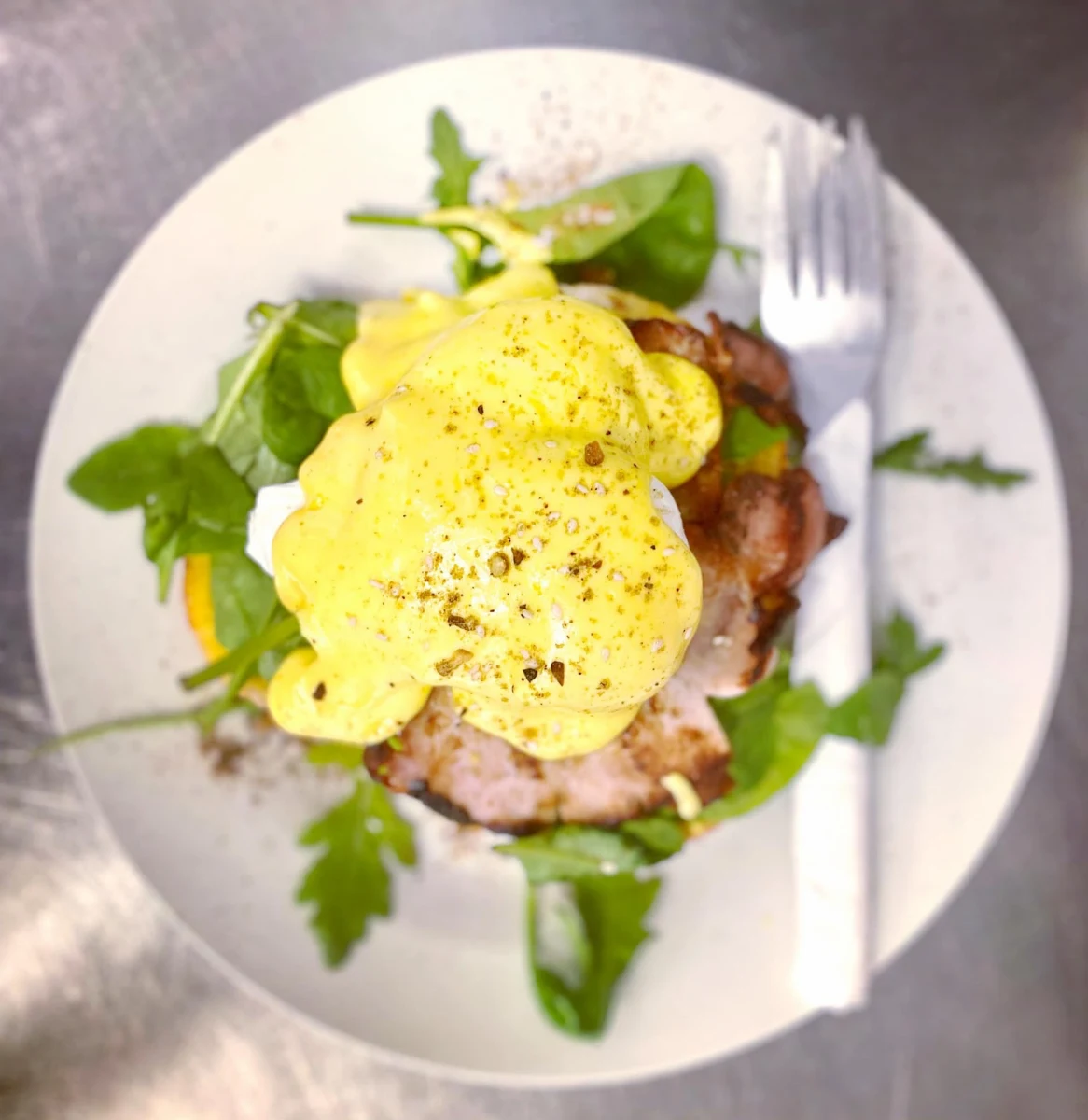 The Classy Eggs Benedict, A Classy Cafe & Espresso Bar