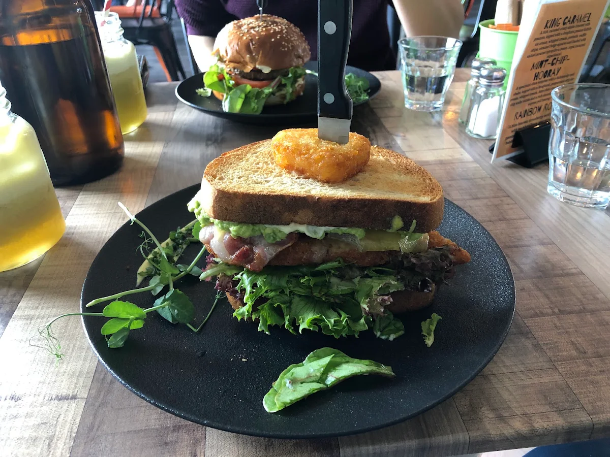 Chicken Schnitzel Sandwich
