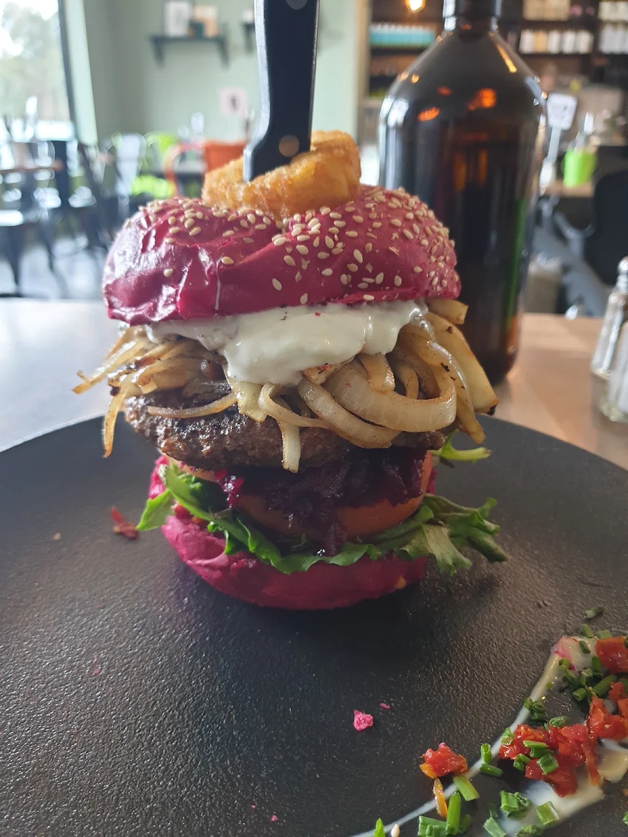 Greek Lamb Burger