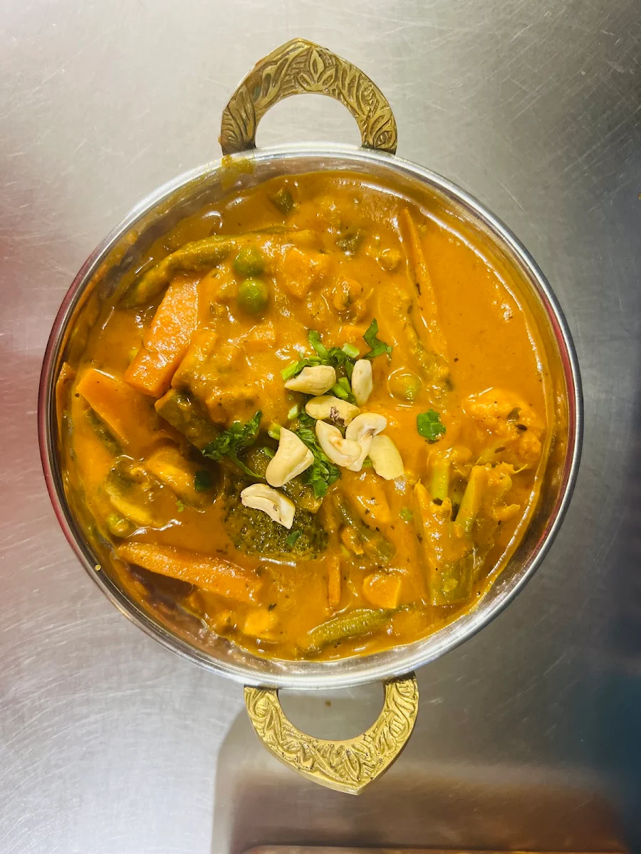 Vegetable Korma, Soni Indian Restaurant