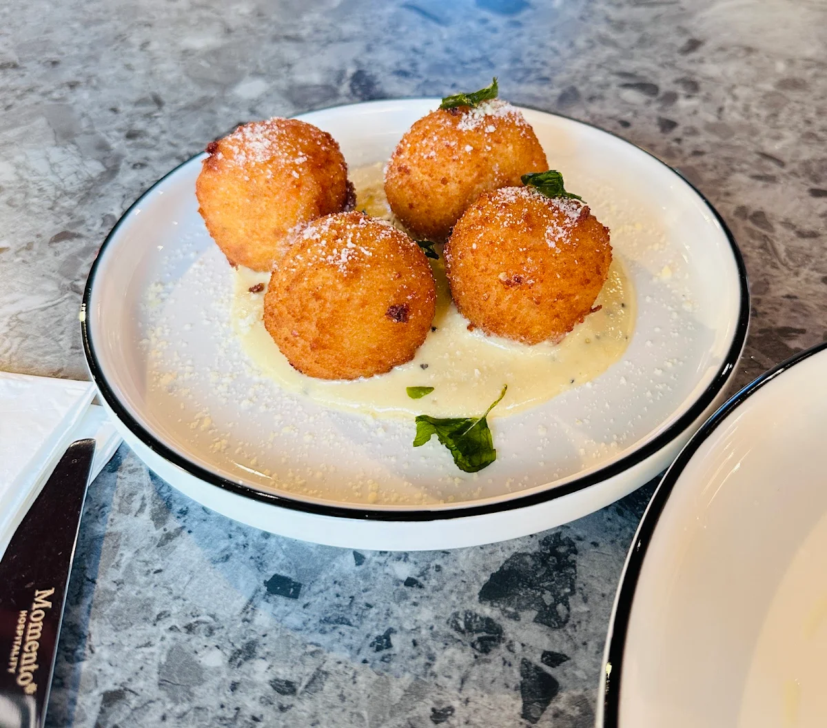 Spinach & Cheese Arancini V