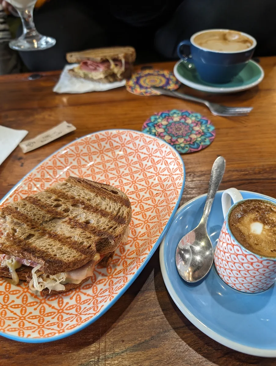 Piccolo and Toasted Sandwich