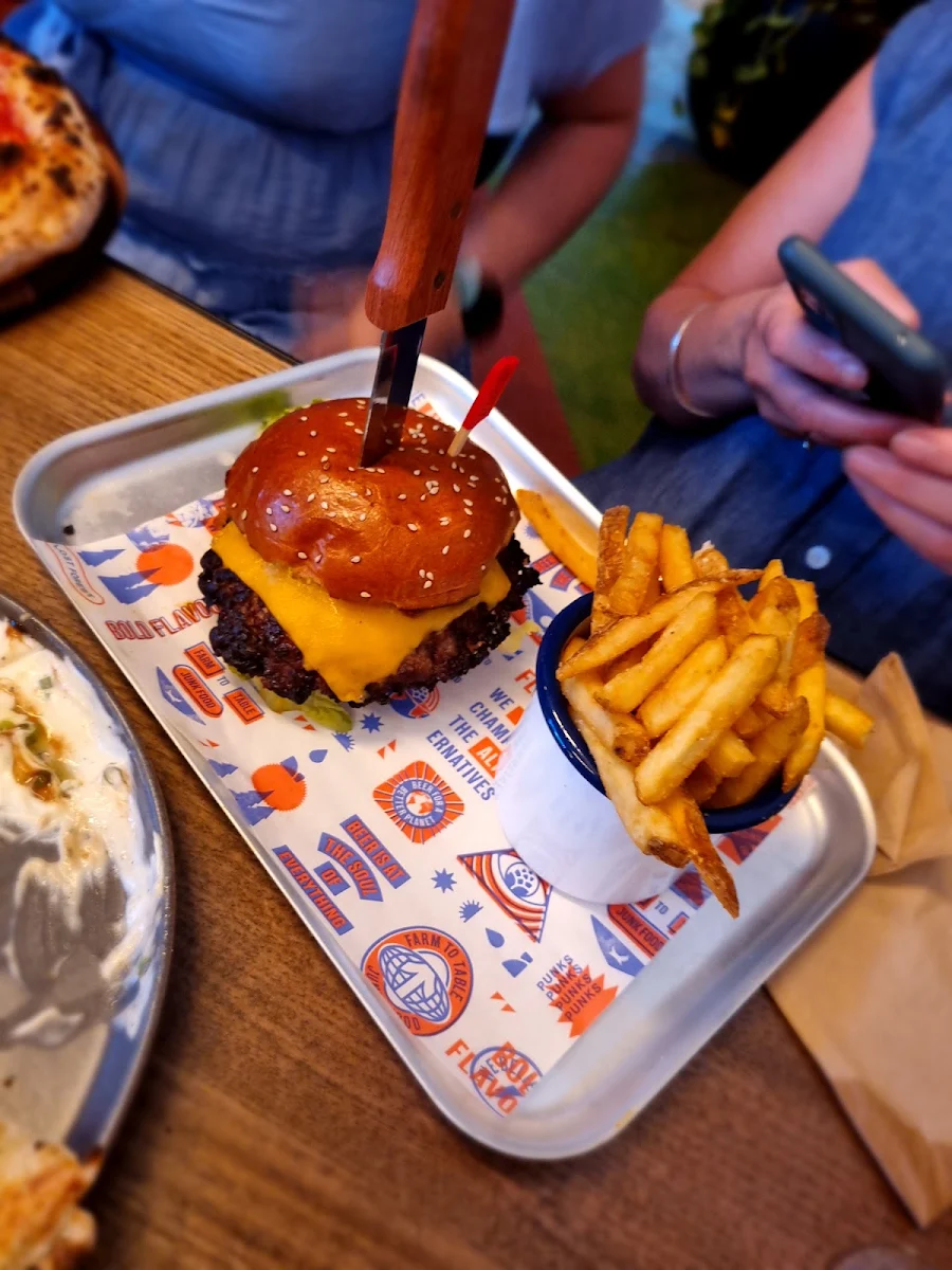 Korean Chicken Burger
