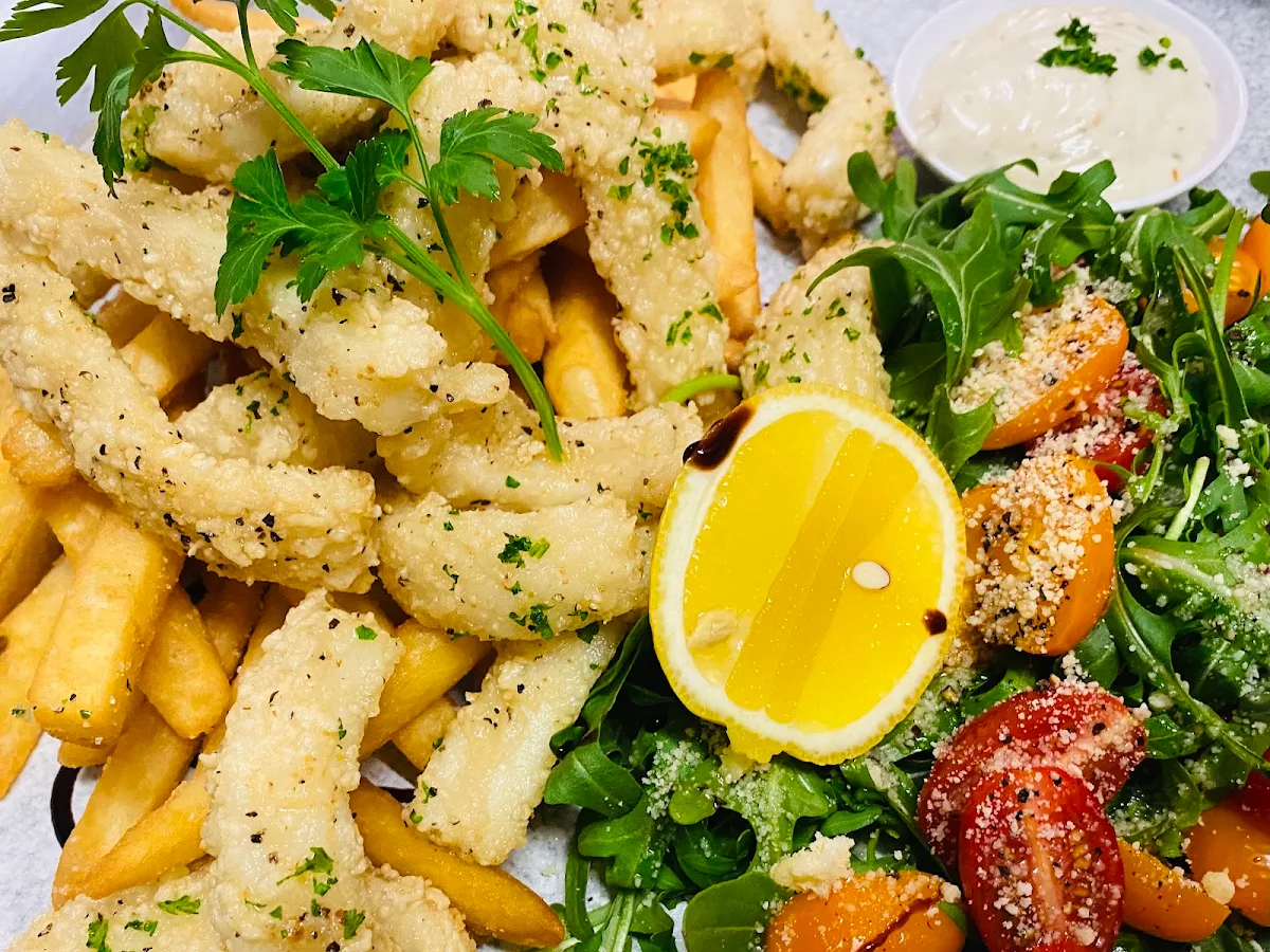 Lemon Pepper Calamari