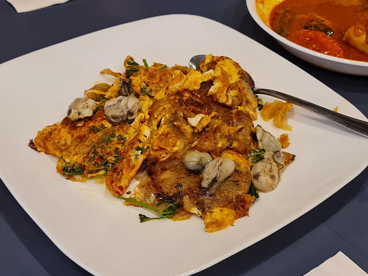 Fried Oyster Omelette