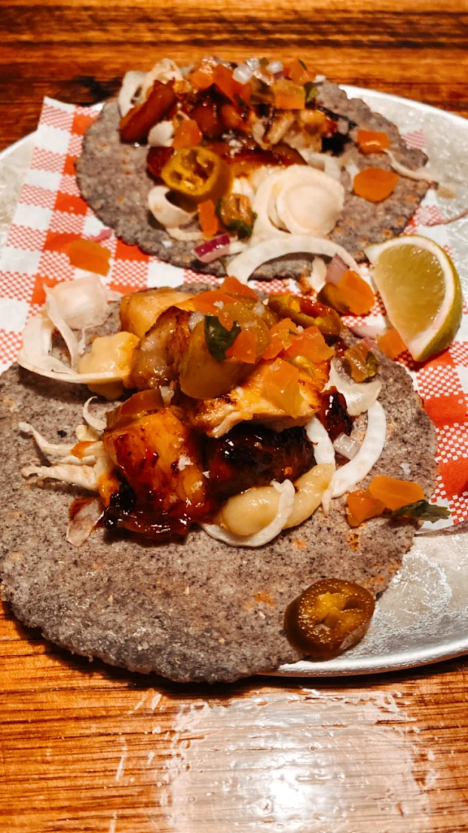 Pork Belly Taco, Grinners Dive Bar