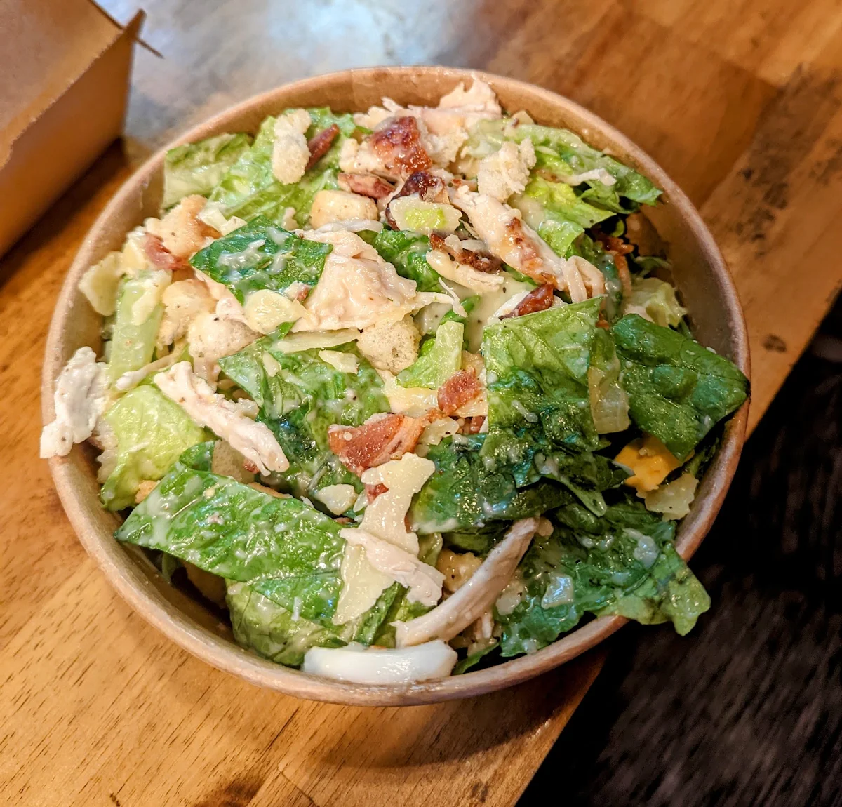 Caesar Salad, Texas Charcoal Chicken