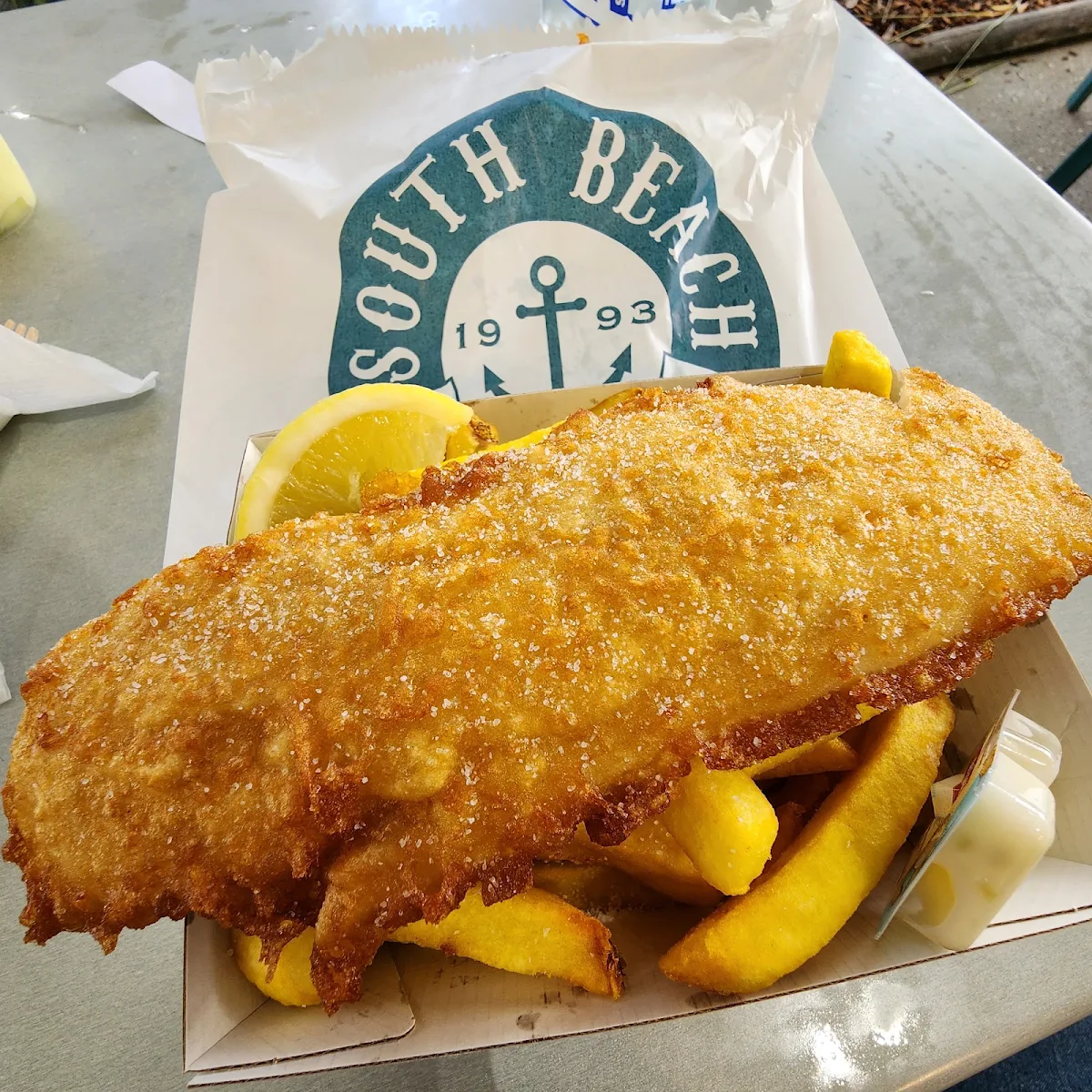 Fish and Chips, South Beach Seafood Co Cronulla