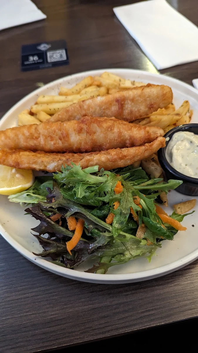 Fish & Chips, The Belvedere Hotel