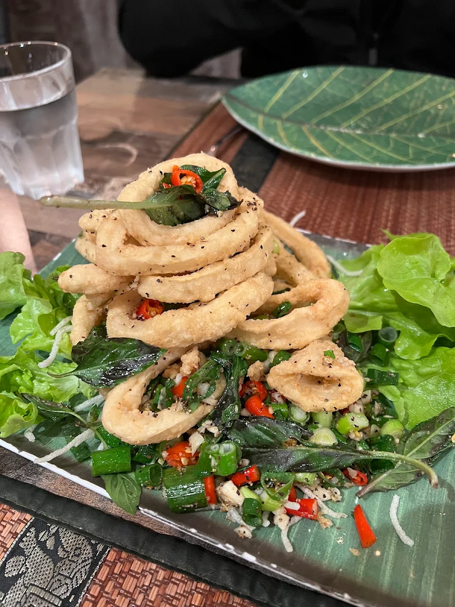 Pepper Calamari, Chili Man Thai