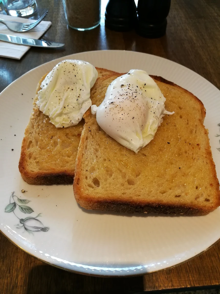 Poached Eggs on Toast