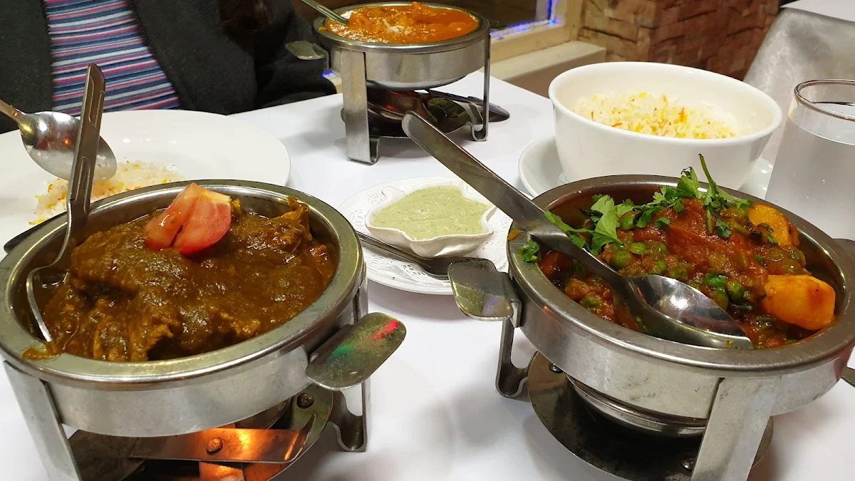 Chicken Saag Mango Chicken Rice Aloo Matar Tamatar
