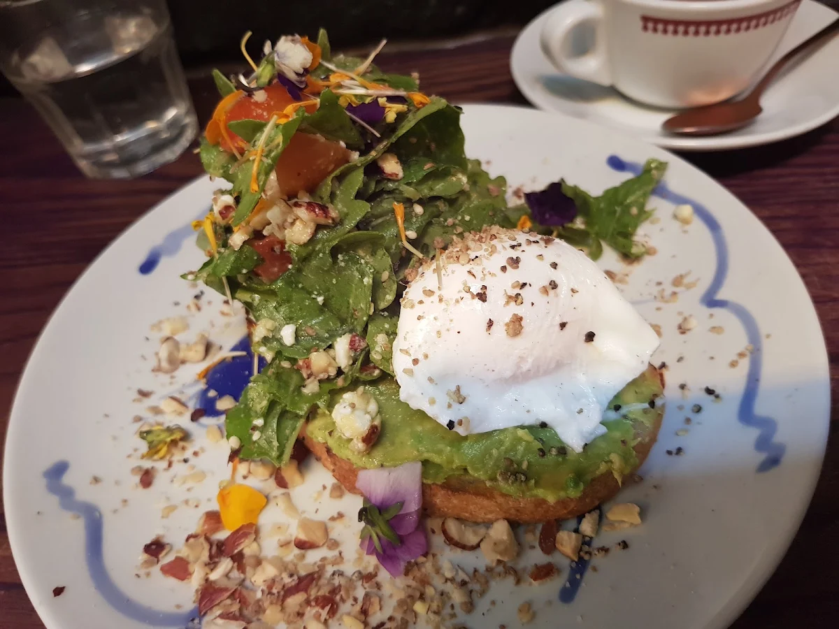 Avocado Fetta & Dukkha Spiced Poached Eggs