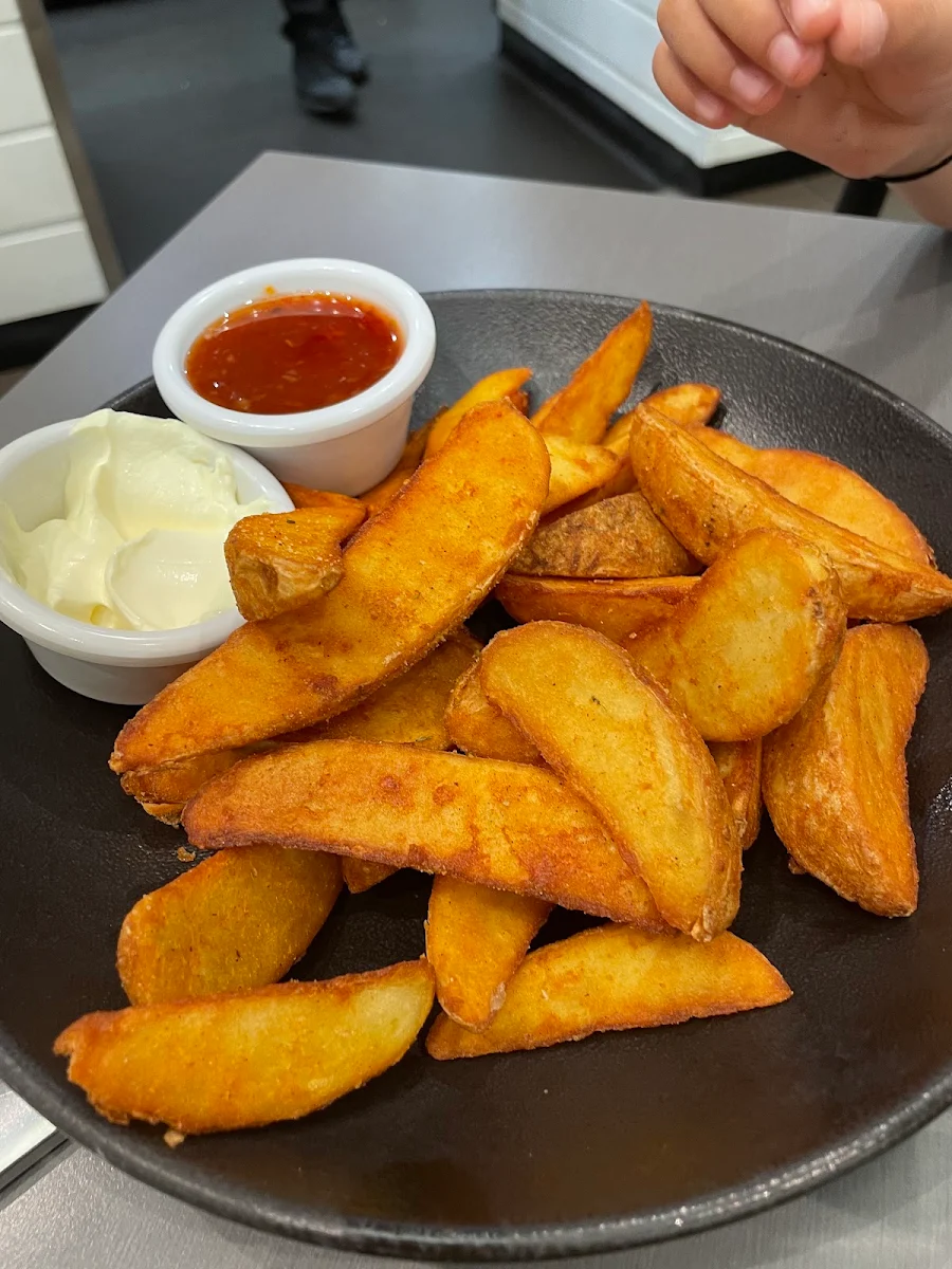 Potato Wedges, The Coffee Club Café - Majura