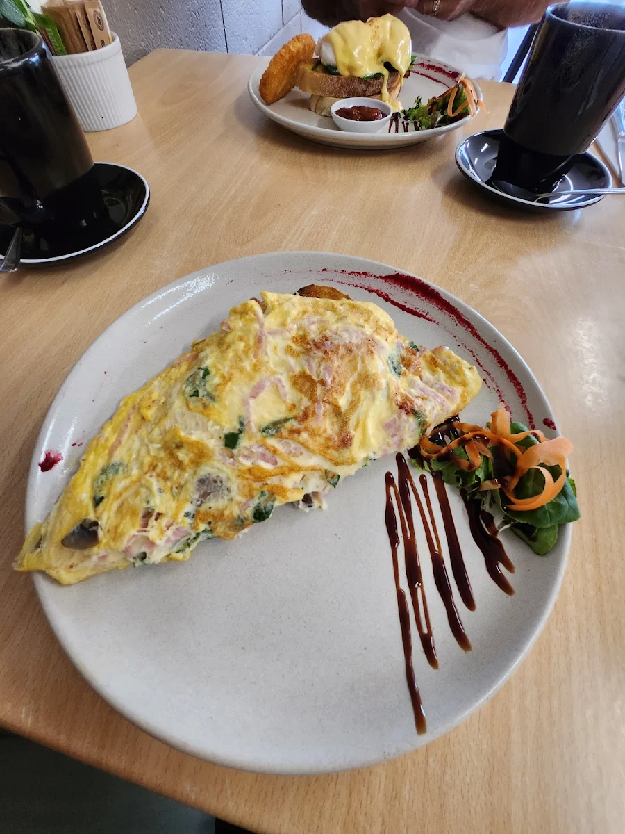 Omelette on Toast