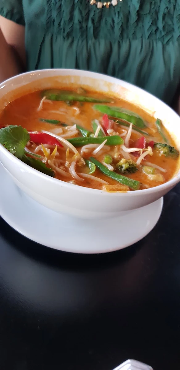 Vegetarian Tom Yum Soup