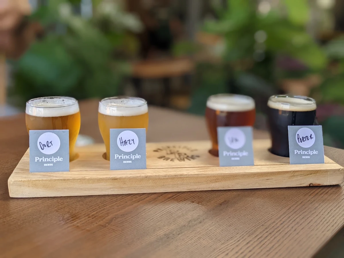 Tasting Paddle, Principle Brewing