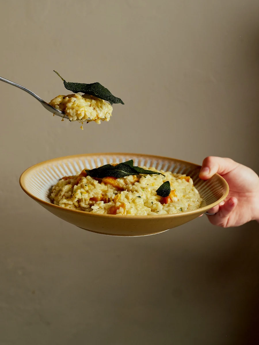 Pumpkin Risotto, Andiamo Trattoria Summer Hill