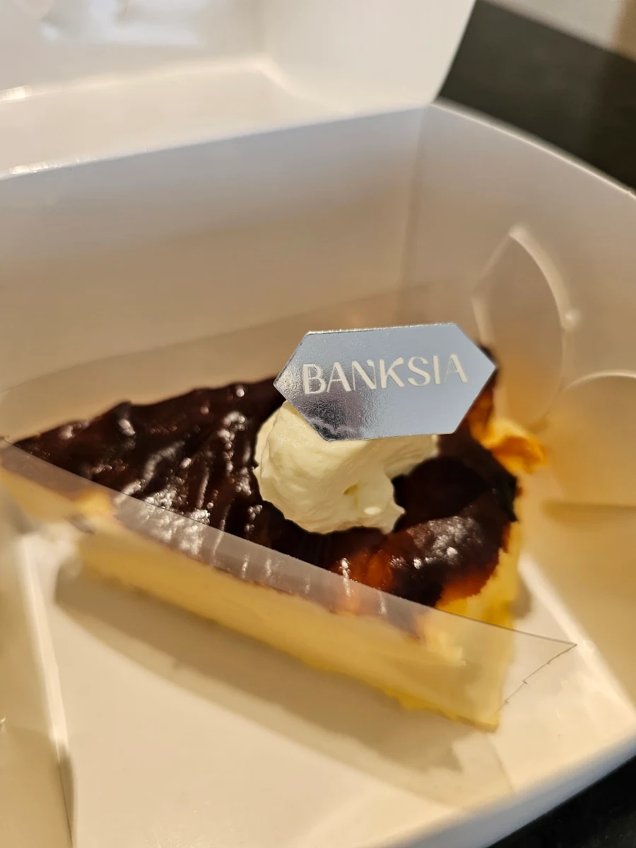 Basque Cheesecake, Banksia Bakehouse