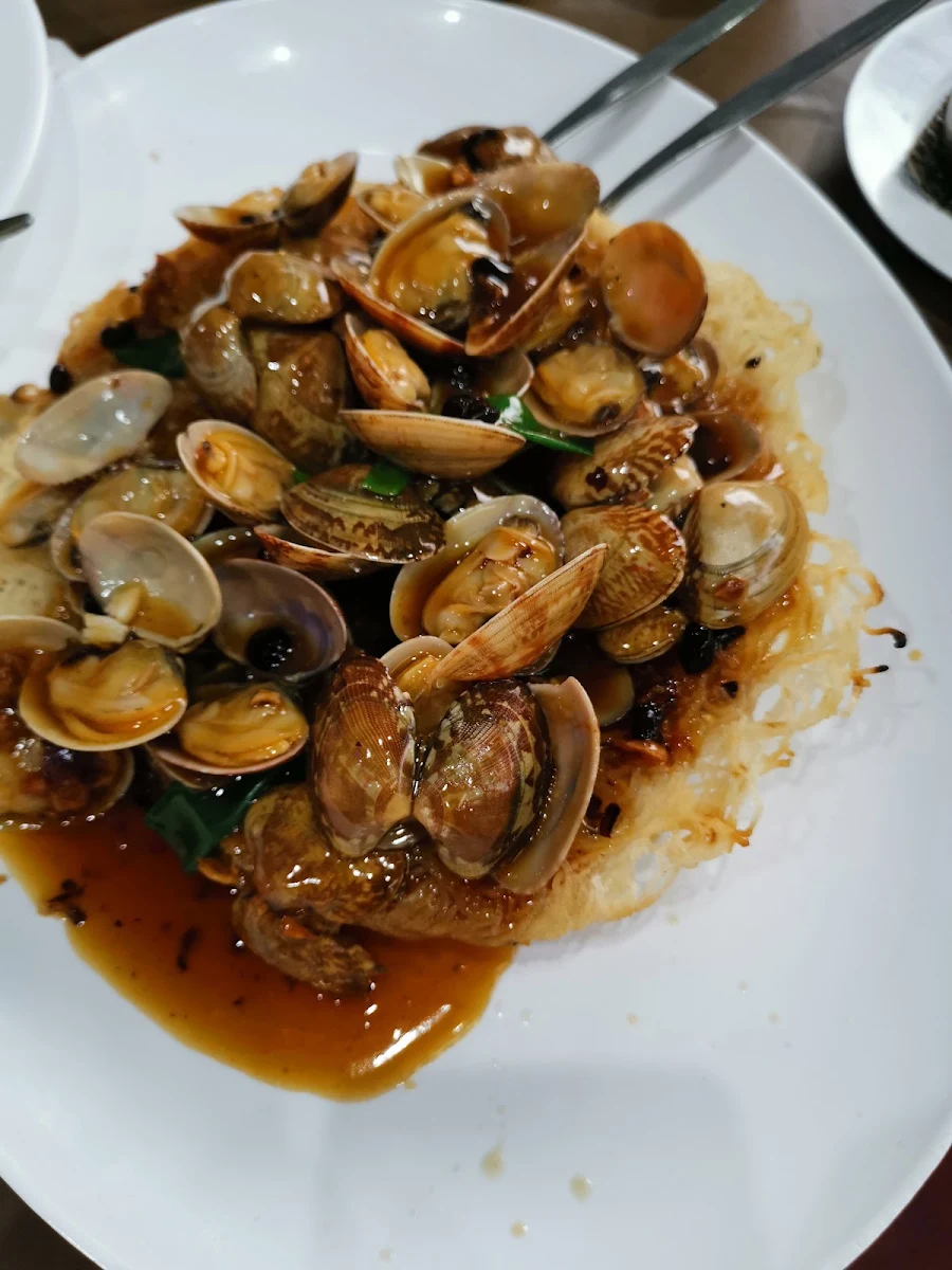Baby Clams Pipis with XO Sauce & Vermicelli Noodle