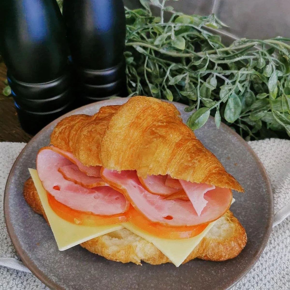 And Tomato Croissant