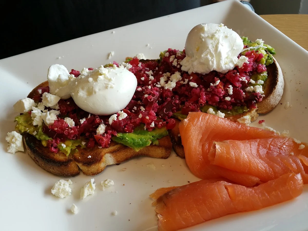 Egg and Smoked Salmon