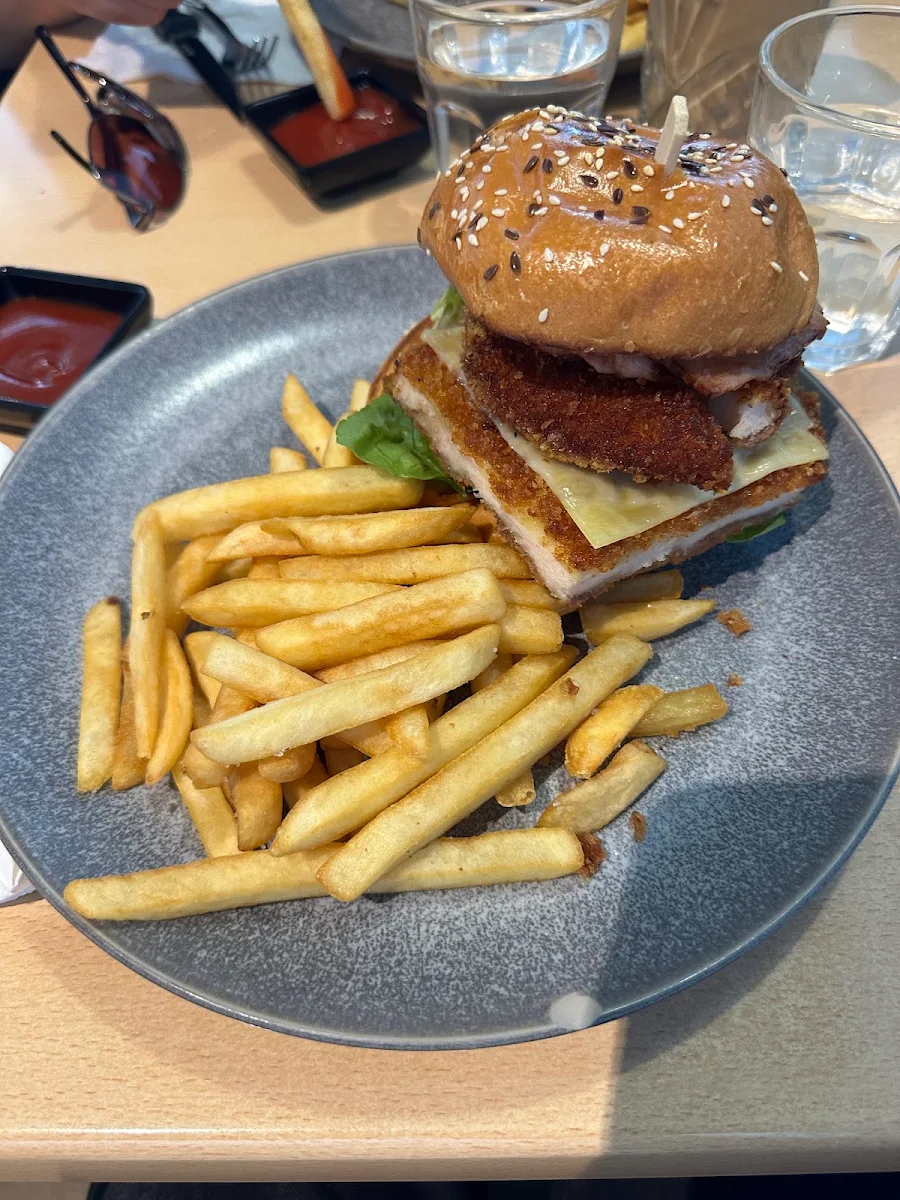 Schnitzel Burger