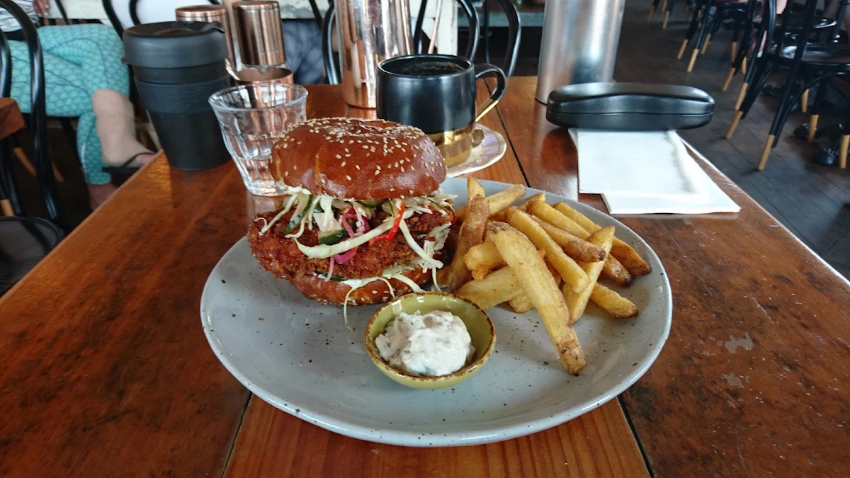 Fried Chicken Burger