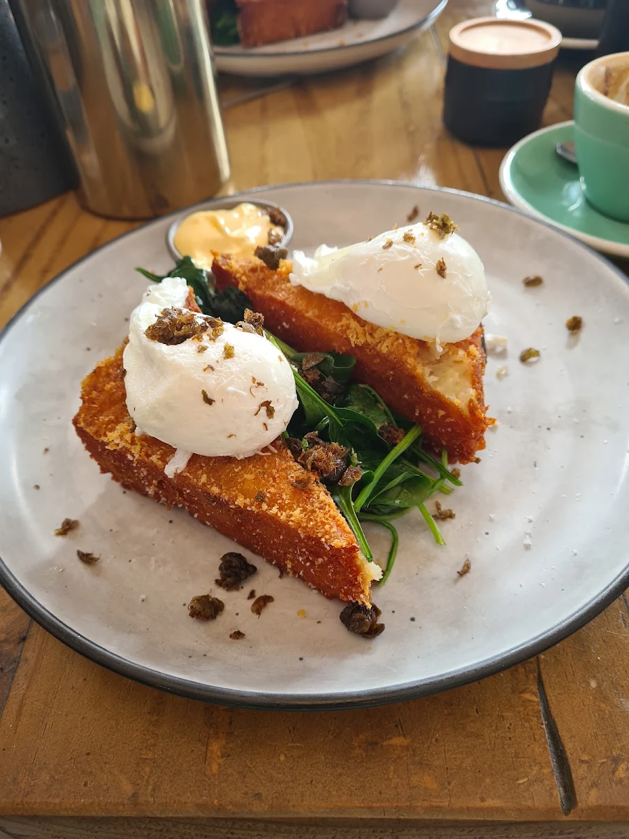 Hash Benny Homemade Hash Brown on Eggs Benedict