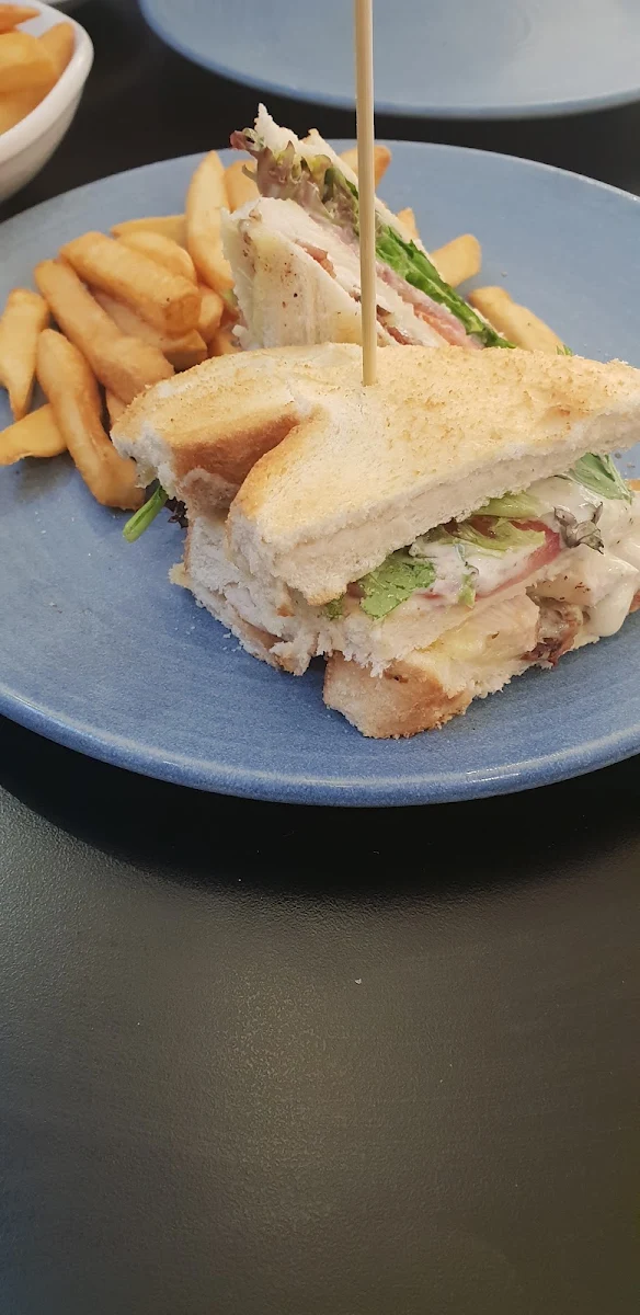 Chicken and Bacon Club Sandwich